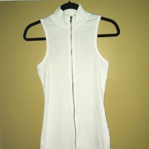 White knit dress (worn once)